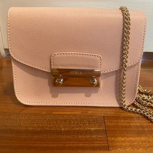 Furla Julia mini leather crossbody bag